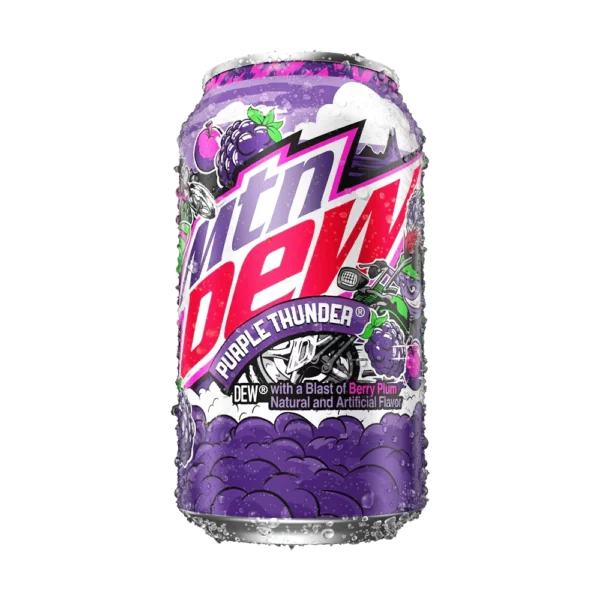 MOUNTAIN DEW PURPLE THUNDER CAN