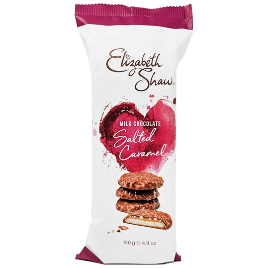 Elizabeth Shaw Biscuits Milk Chocolate Salted Caramel 140g UK