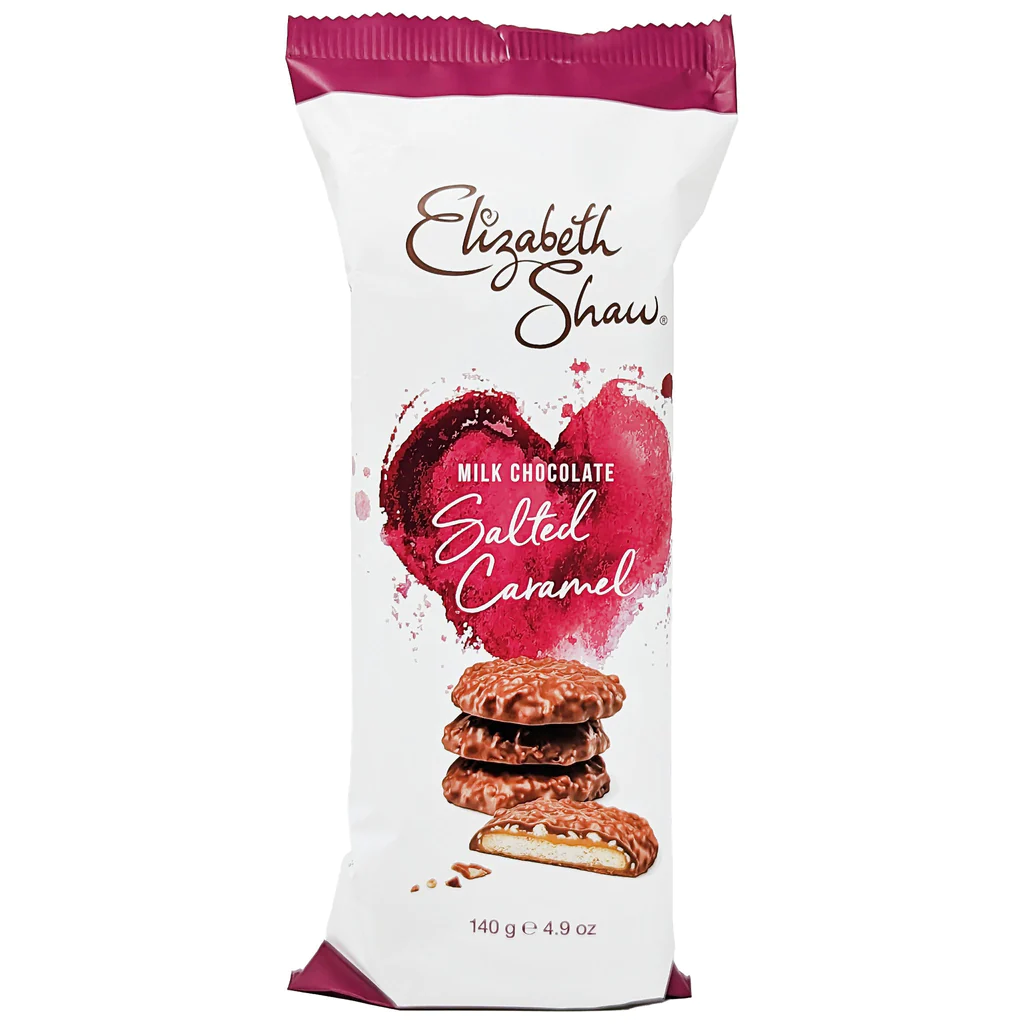 Elizabeth Shaw Biscuits Milk Chocolate Salted Caramel 140g UK