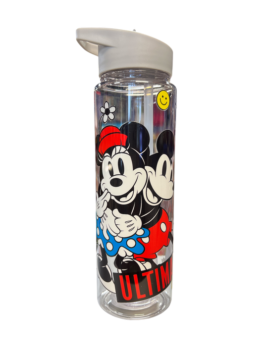 Water Bottle Mickey & Minnie 24oz