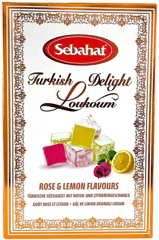 Sebahat Turkish Delight Rose & Lemon 200g
