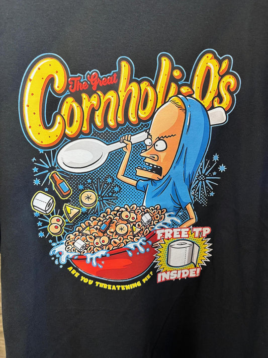 Cornholio Tshirt Black