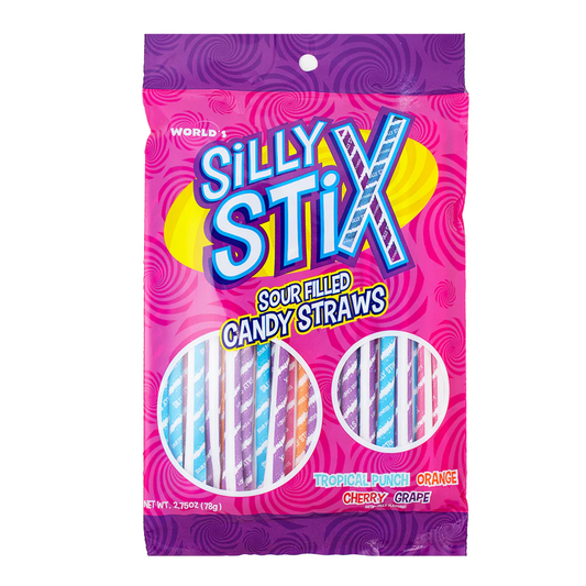 Silly Stix (Pixy Stix) Peg Bag