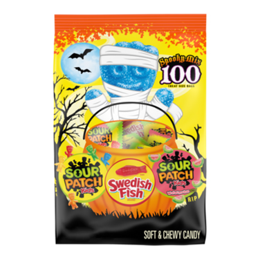 Sour Patch Kids & Swedish Fish Assorted Bag 100ct
