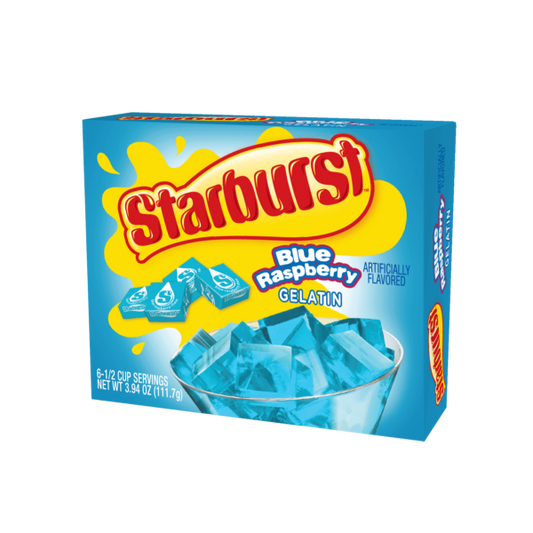 Starburst Blue Raspberry Gelatin