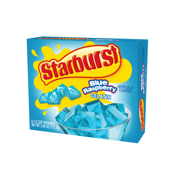 Starburst Blue Raspberry Gelatin