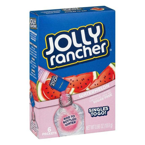 Jolly Rancher Watermelon Singles To Go Drink Mix