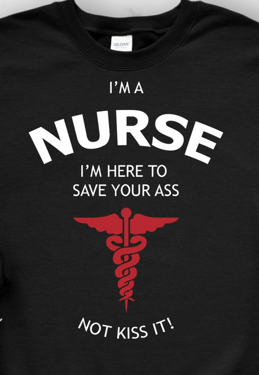 Nurse Tshirt Black