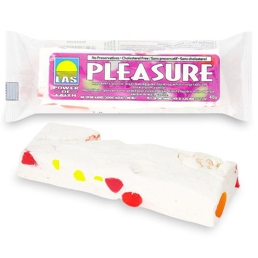 PLEASURE BAR NOUGAT/JUJUBE