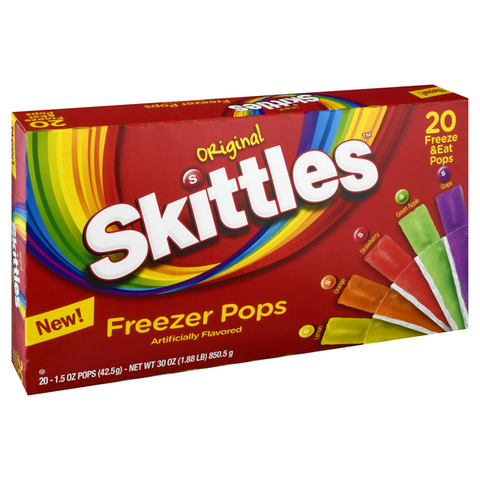 Skittles Freezies Individual