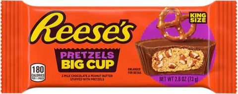 REESE'S BIG CUP W/ PRETZELS KING SIZE