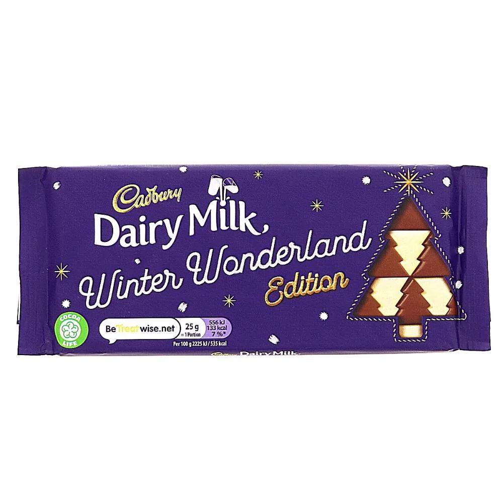 Cadbury UK Winter Wonderland Bar 100g