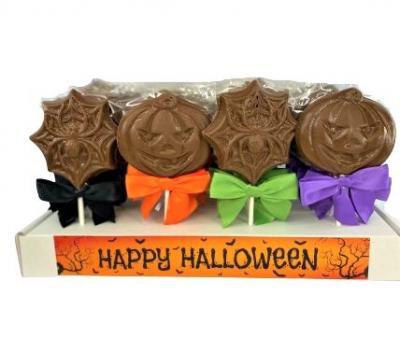 Halloween Chocolate Pops