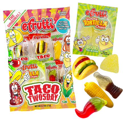 Efrutti Taco Twosday Peg Bag