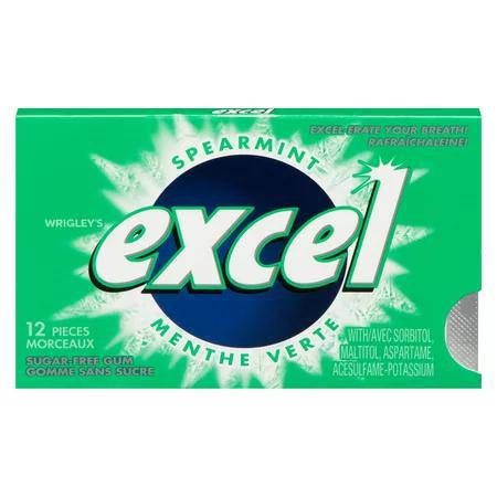Excel Spearmint Bubblegum