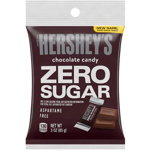 Hershey's Zero Sugar Peg Bag