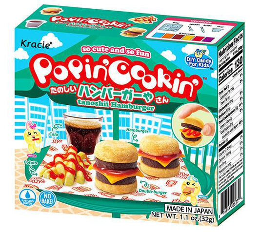POPIN COOKIN TANOSHII Hamburger Kit