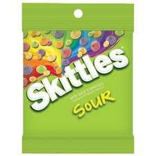 Skittles Sour Peg Bag