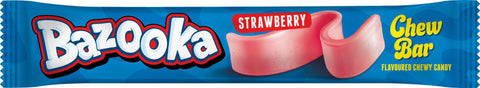 BAZOOKA CHEW BAR STRAWBERRY