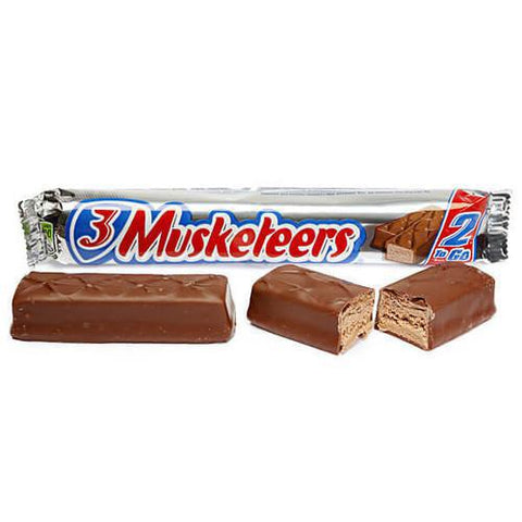 3 Musketeers Share Size