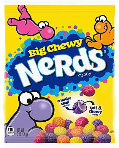 Nerds Big Chewy Peg Bag 170g