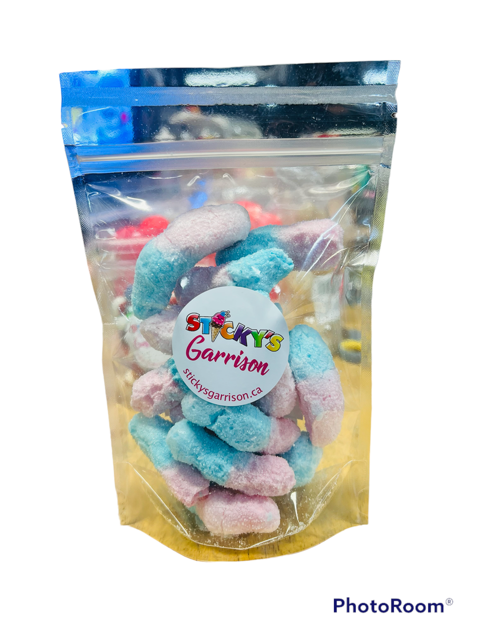 Freeze Dried Sour Bubble Gum Bottles