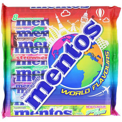 MENTOS World Flavours 8pk