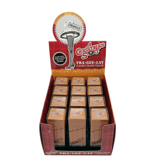 Christmas Story Fra-Gee-Lay Christmas Mints Tin