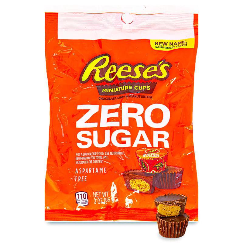 Reese's Cups Sugar Free 85g Peg Bag