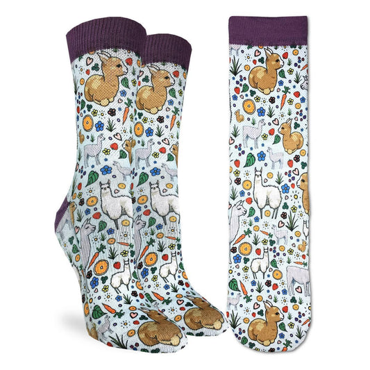 GLS Active Fit 5-9 Floral Llamas