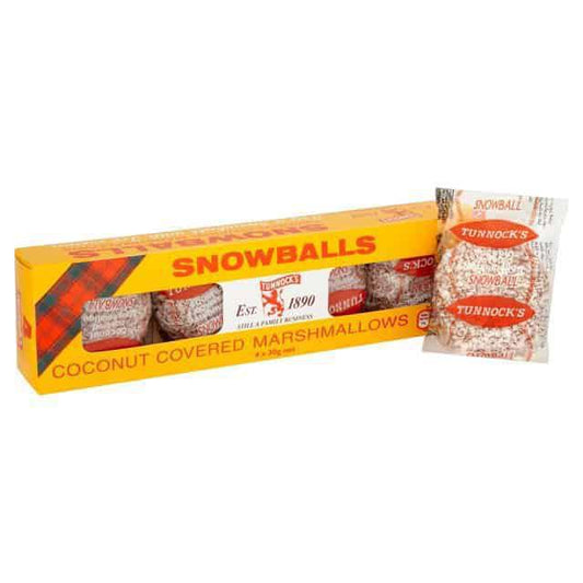 TUNNOCK'S SNOWBALLS 120G 4PK