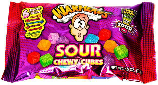 WARHEADS CHEWY CUBES