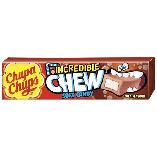 CHUPA CHUPS INCREDIBLE CHEW UK COLA