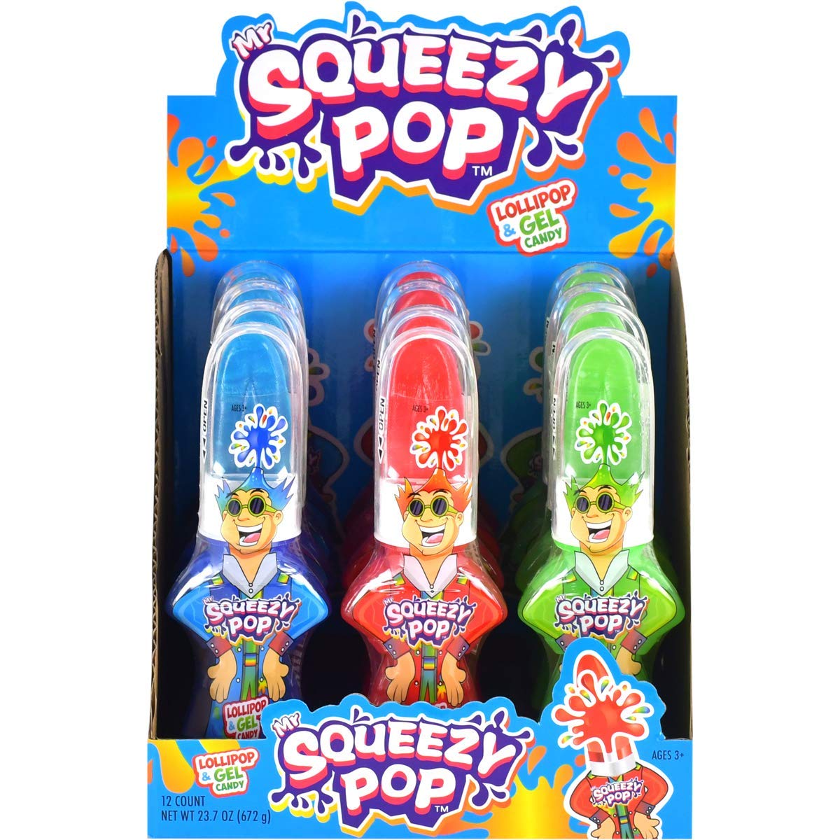 Koko's Mr. Squeezy Pop Lollipop