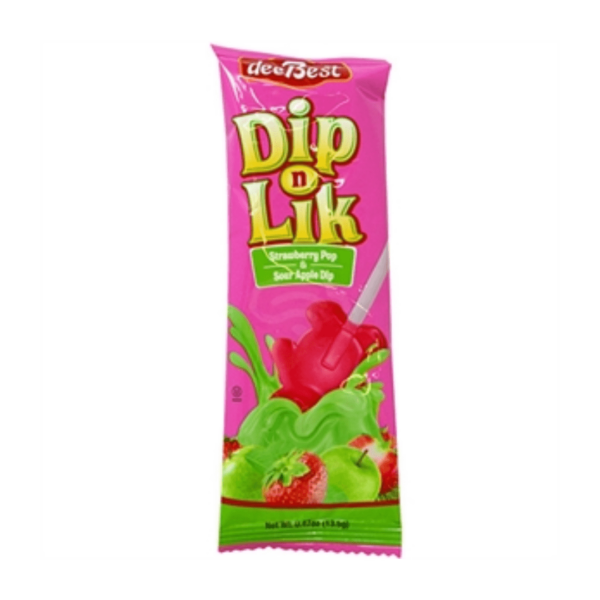 Dee Best Strawberry & Sour Apple Dip N Lik