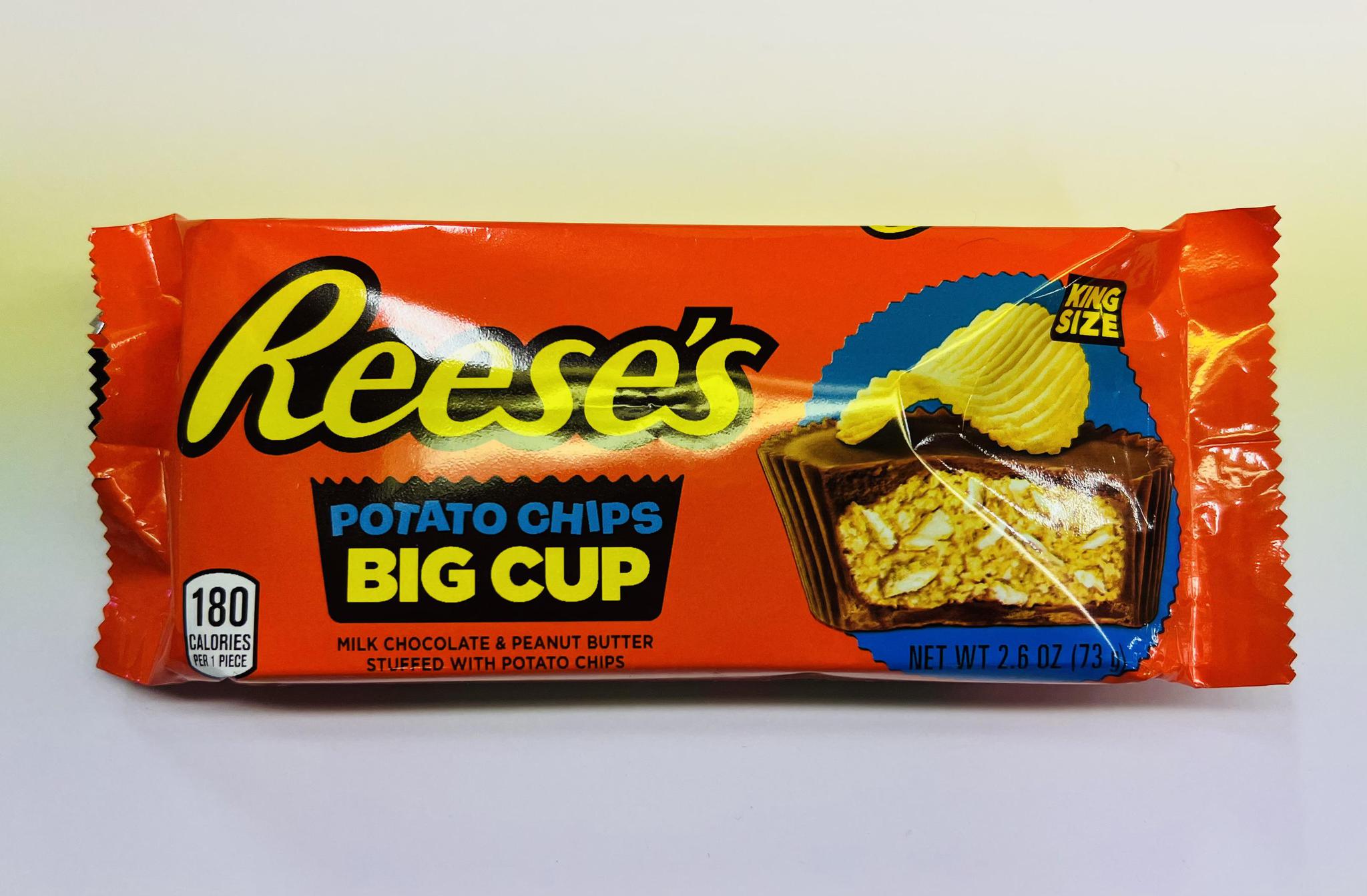 Reese's Big Cup With Potato Chips King Size – Sticky's Garrison Ice ...