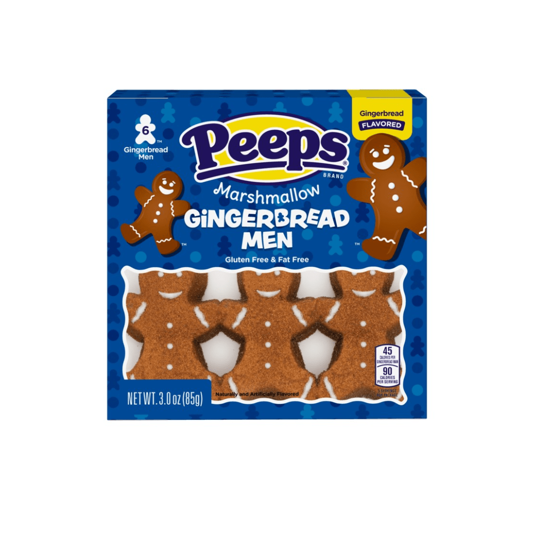 Peeps Gingerbread Men 6pk