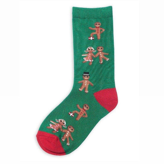 Hot Sox - Kids M/L Gingerbread