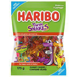 HARIBO TWIN SNAKES 142G