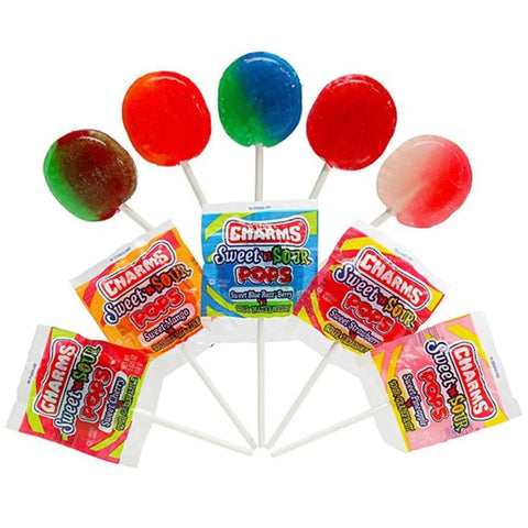 CHARMS SWEET 'N SOUR POPS