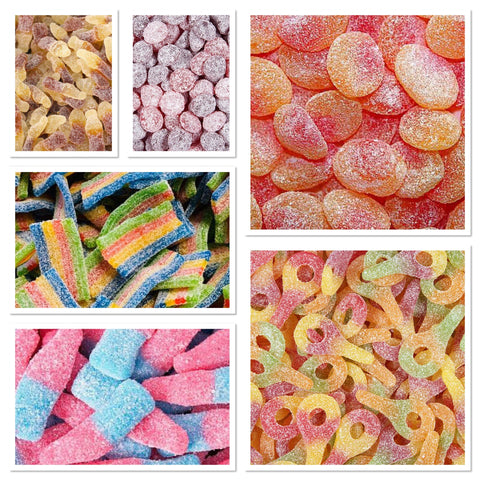 A Mini Bulk Sour Mix Candy Pack 475g