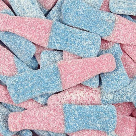 Sour Bubblegum Bottles Jumbo 200g