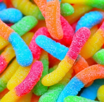 Sour Neon Worms 150g