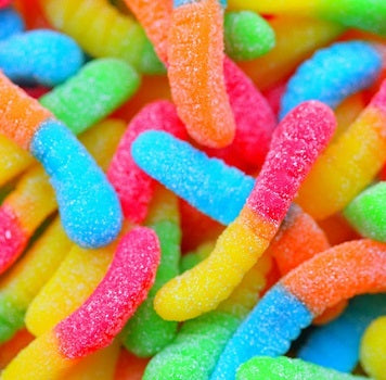 Sour Neon Worms 200g