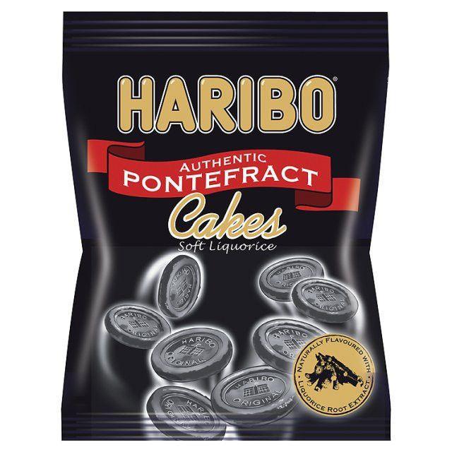 HARIBO PONTEFRACT CAKES PEG BAG