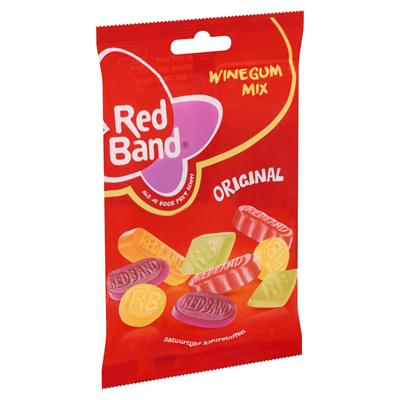 Red Band Wine Gums 120g