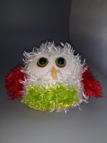 WHOORAH HOOTS PLUSH CHRISTMAS ORNAMENT