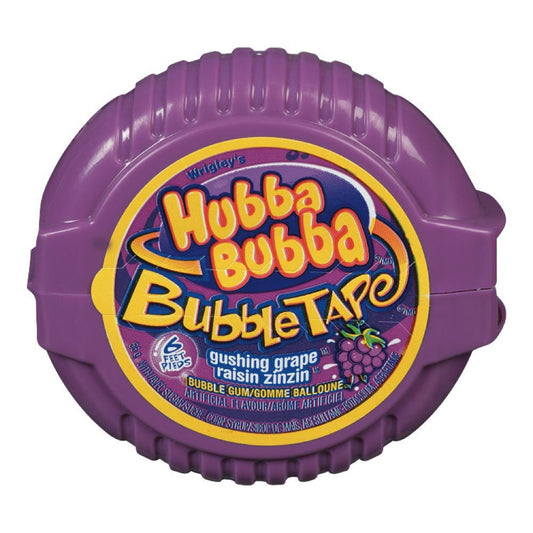 HUBBA BUBBA BUBBLE TAPE GUM GRAPE