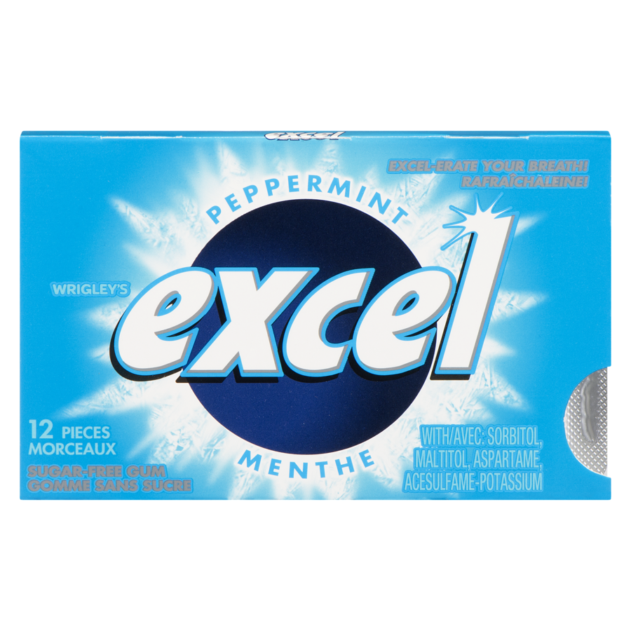 Excel Peppermint Bubblegum