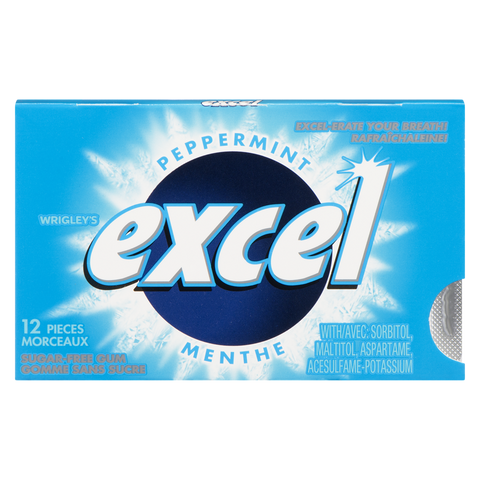 Excel Peppermint Bubblegum